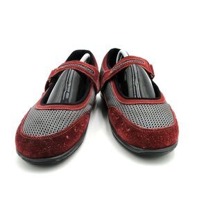 Orthofeet 859 Chattanooga Red Mary Jane Diabetic Orthotics Arthritic‎ Shoes 11W